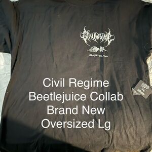 Civil Regime Black Graphic Tee - Men's Short Sleeve
